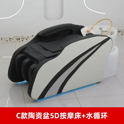 Kopfhautmassage-Shampoo-Bett Shampoo Waschen Friseurbecken Professionelle Ausrüstung Stuhl Chaise Friseursalon
