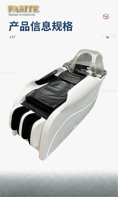 Automatisches Massage-Shampoo-Bett Schönheitssalon Wasserzirkulations-Begasungskopfbehandlung Multifunktionsbett