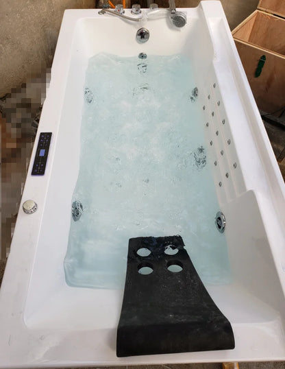 Black Acrylic Massage Bath Tubs Bathtubs & Whirlpools Corner Massage Bathtub Hot Tub for Soaking