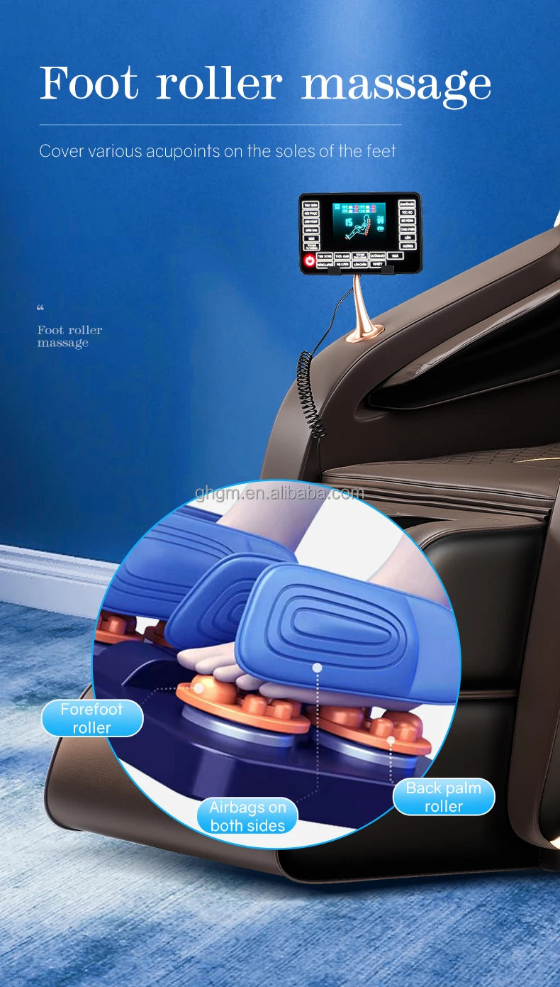 2024 Fabrikpreis Kompakter Computer-Massagestuhl mit Massage-Bedienfeldabdeckung