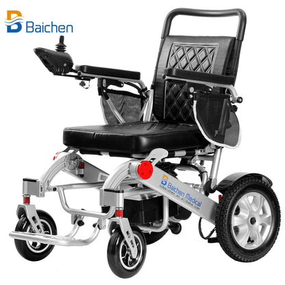 600W Double Motor Folding Wheelchair 13Ah Lithium Battery Wheelchair Electric