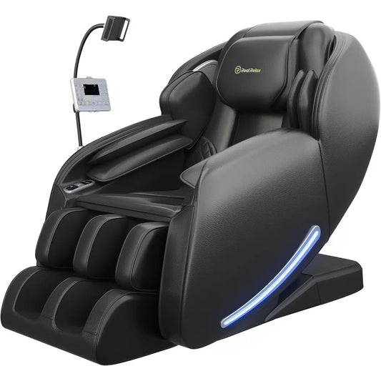Ganzkörper-Massagesessel Zero Gravity SL-Track Shiatsu mit App-Steuerung, Telefonhalter, Kindersicherung, Pausentaste und LED