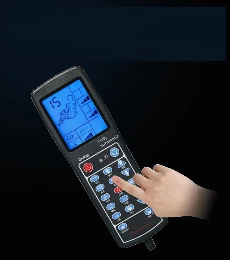 Zero-Gravity-Massagesessel, Fixpunkt-Technologie mit Ganzkörper-Musik-Spa | Luxus-Elektrischer Relaxsessel 2026