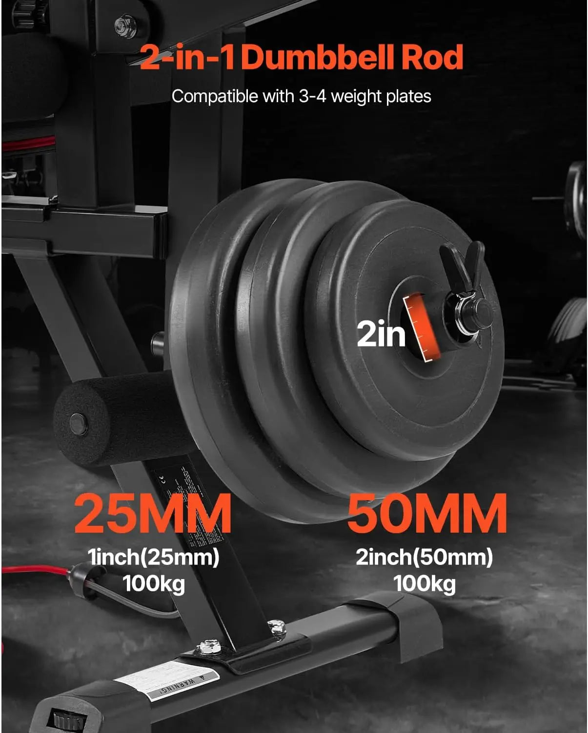 Verstellbare Hantelbank mit bis zu 800 lbs Tragkraft für umfassende Ganzkörpertrainings. Ideale Sit-up-Bank für Krafttraining im He