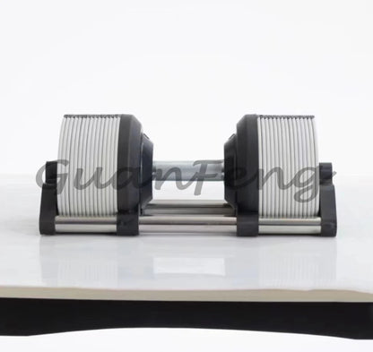 for2024 New Arrivals OEM 2.2LB Increments Adjustable Dumbbell 70LB 80LB Free Weights Gym Dumbbells Set