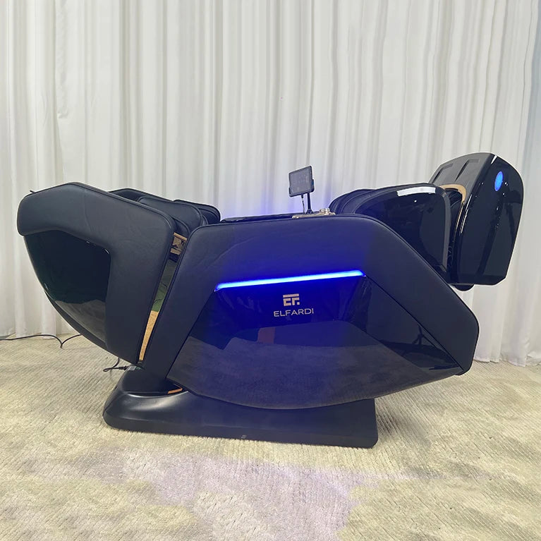 Großhandel Zero-Gravity-Elektrischer Massagesessel mit 4D-SL-Führung Manipulator Kneten Extrusion Schaben zur Linderung von Körper, Füßen, Armen