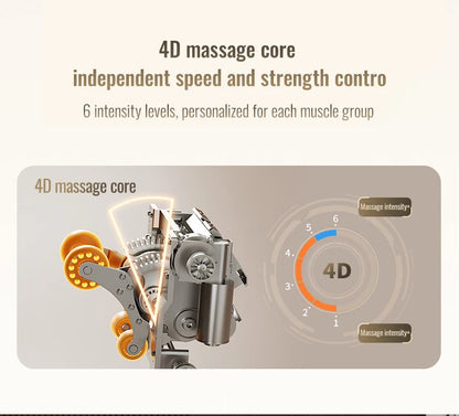 2026 Künstliche Intelligenz Gesundheitswesen Produkte Ganzkörper 4D Schwerelosigkeit Luxus S L Track Massagesessel
