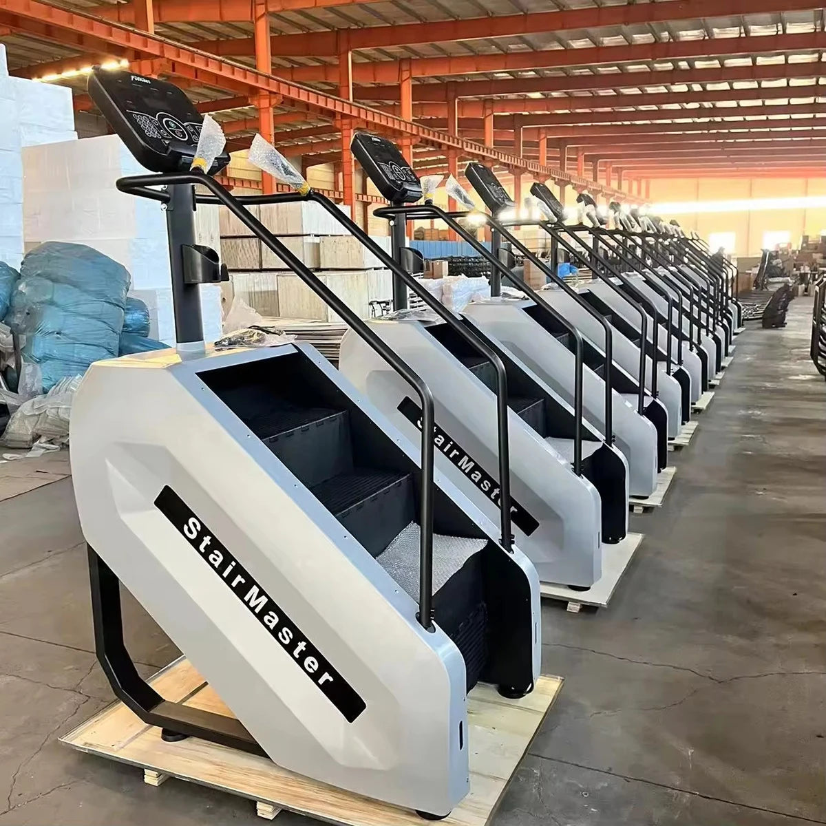 Kommerzieller Treppensteigtrainer, elektrischer Stair Master, Fitnessgeräte, Treppensteigmaschine