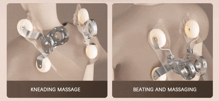 2 Jahre Garantie 4D SL Airbag Zero Gravity Ganzkörper-Massagesessel Home 3D Büro-Fußroller Shiatsu Bürostuhl Massagesofa