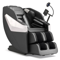SL Track 3D Massage Chair with Body Scan, Zero Gravity Shiatsu Massager Chair with Heat, Foot Roller, Bluetooth for Home Office
