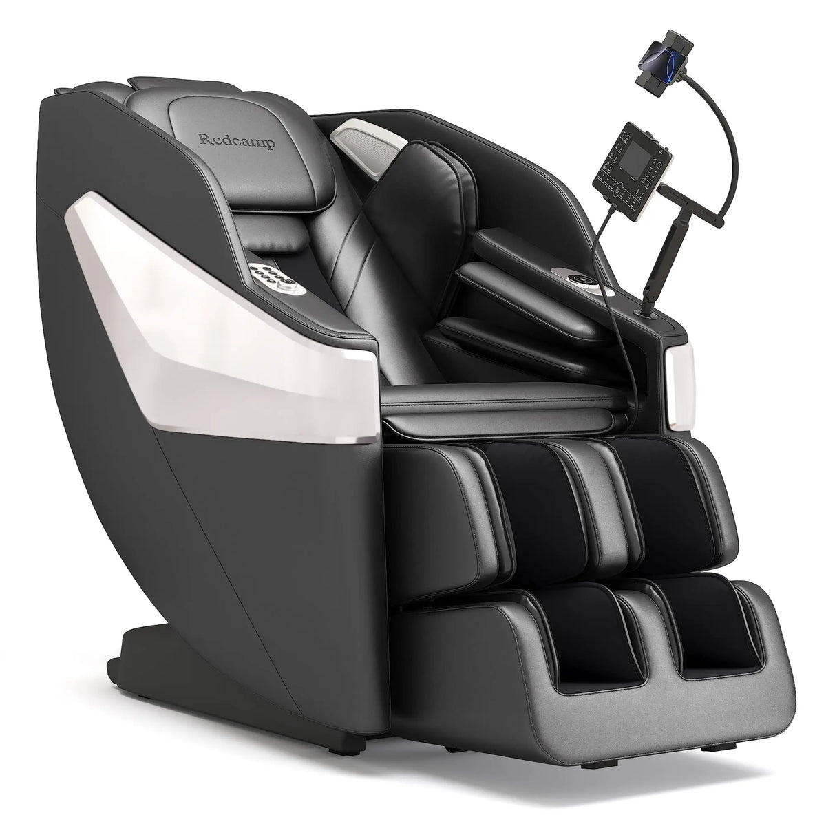 SL Track 3D Massage Chair with Body Scan, Zero Gravity Shiatsu Massager Chair with Heat, Foot Roller, Bluetooth for Home Office