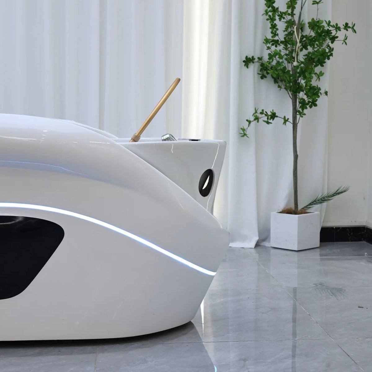 Premium automatisches Massage-Haarwaschbett | Markensalon-Shop Massagetisch | Kommerzielle Saloneinrichtung