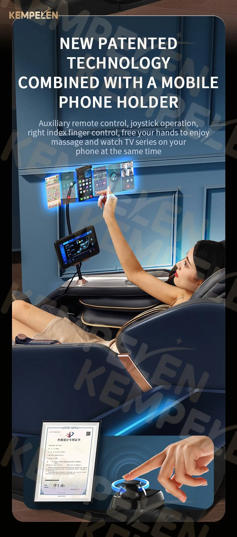 Dual-Core 4D All-in-One Massage Chair | Full Body SL Track & Zero Gravity | Advanced Leg & Foot Comfort