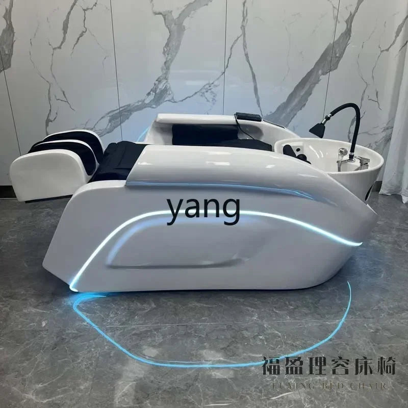 LTT electric smart shampoo bed barber shop hair shop semi-automatic flushing bed