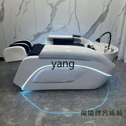 LTT electric smart shampoo bed barber shop hair shop semi-automatic flushing bed
