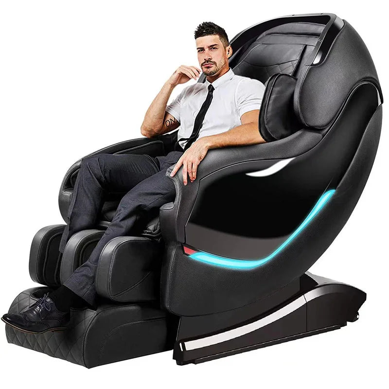 3D-Manipulator Smart Screen Touch Sl Track Ganzkörpermassage Schwerelosigkeit Elektrischer Relaxsessel Massagesessel