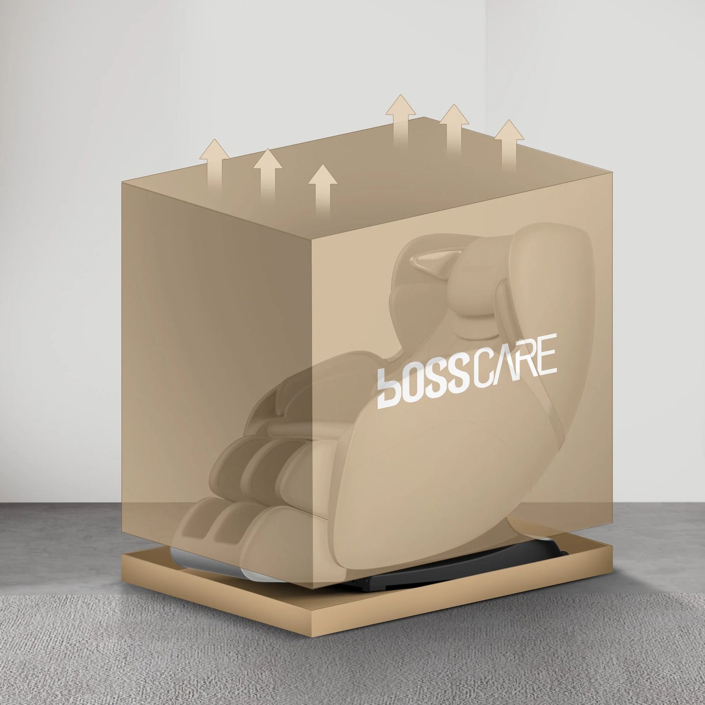 2 Jahre Garantie 4D SL Airbag Zero Gravity Ganzkörper-Massagesessel Home 3D Büro-Fußroller Shiatsu Bürostuhl Massagesofa