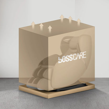 2 Jahre Garantie 4D SL Airbag Zero Gravity Ganzkörper-Massagesessel Home 3D Büro-Fußroller Shiatsu Bürostuhl Massagesofa