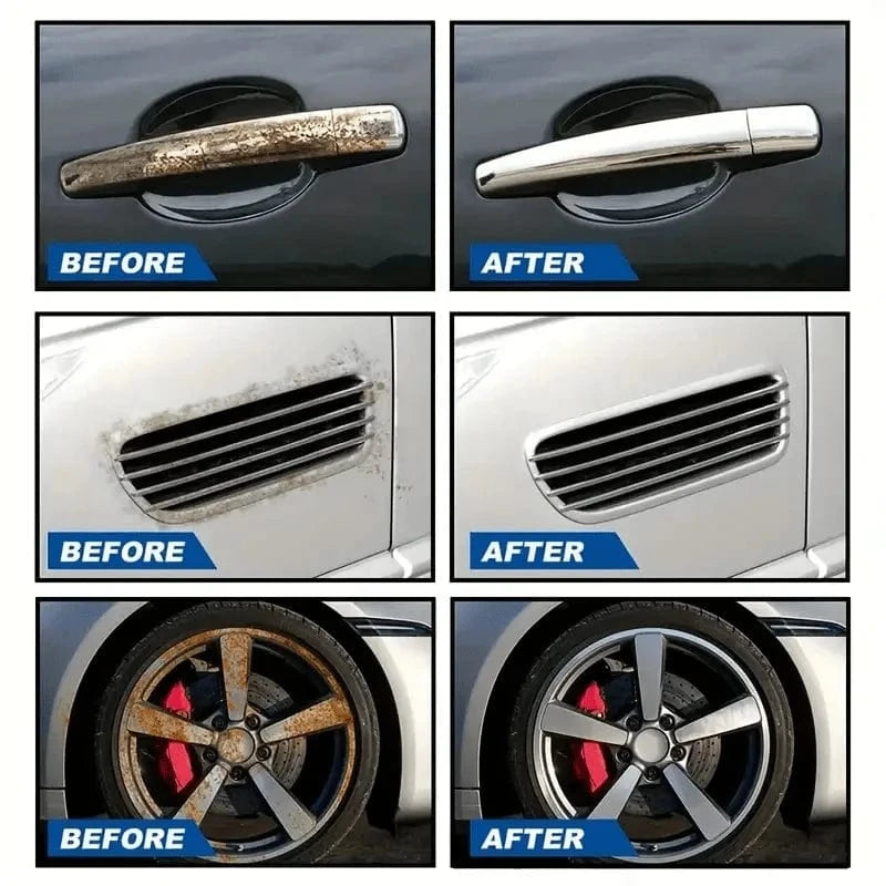 Rust Remover Spray for Car Wheels & Metal Surfaces – Strong Decontamination & Protection