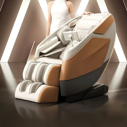 Ganzkörper-Massagesessel, Home Smart, Luxus, multifunktional, Relaxsessel, verstellbar, automatisch, Shiatsu, Entspannungstherapie, Design