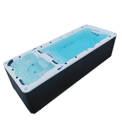 5850X2250X1500mm 8 Personen Schwimmbad Whirlpool Badewanne Acryl Hydromassage Surfmassage SPA H5850A