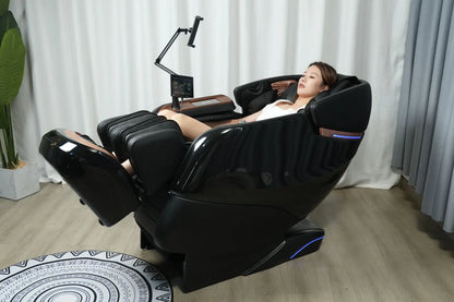 Massagesessel 5d Zero Gravity mit Heizung 2023 4d Massagesessel Kabelloses Telefonladegerät