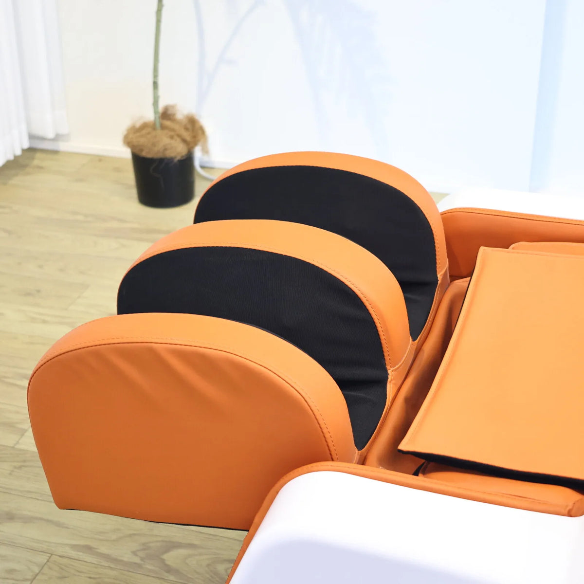 High-End elektrisches Massage-Haarwaschbecken Premium-Saloneinrichtung für professionelle Friseurdienstleistungen in gehobenen Regionen
