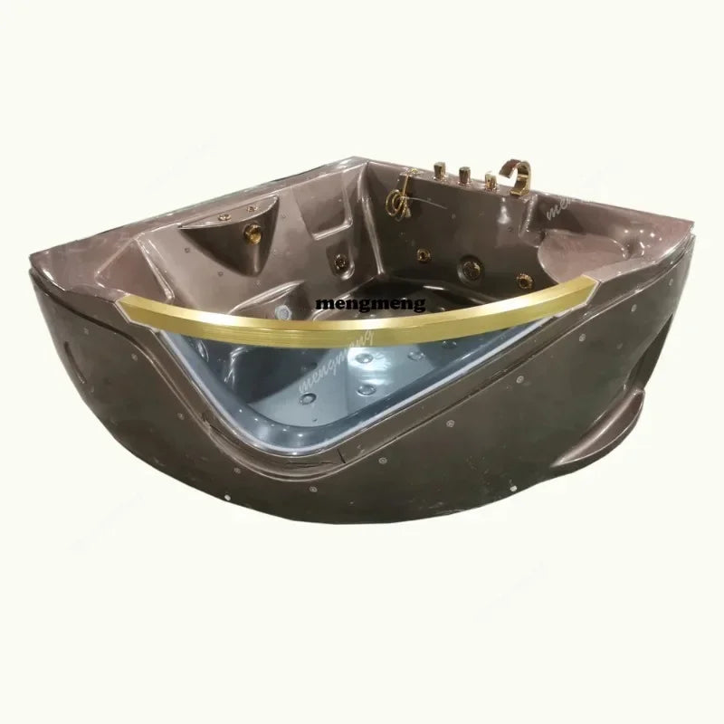 M138 Badezimmer-Wandeck-Whirlpool, Chromotherapie, Indoor-Spa, Doppelpersonen-Surf-Massagewanne