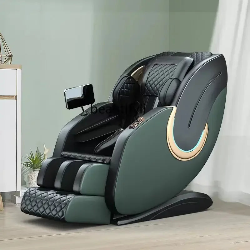 Asmt56 kommerzieller Massagesessel für Mittelalte und Senioren, vollautomatischer Zero-Gravity-Reisesessel, Home-Jade-Bewegungskabine