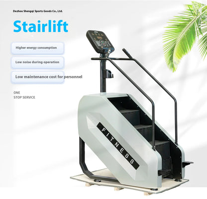 Herstellerangepasste kommerzielle Fitnessstudio-Klettermaschine aus Stahl, simulierter Stepper, aerobe Treppenmaschine