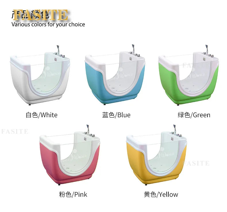 Cross-border acrylic children's baby pool infant thermostatic doll bathtub