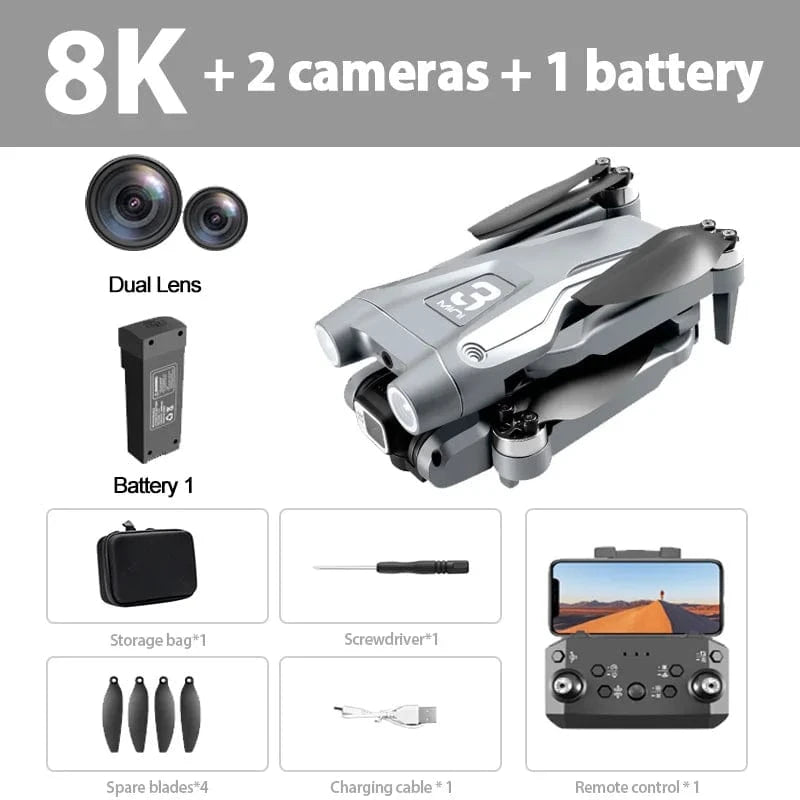Xiaomi Mijia Z908 Pro/MAX 8K Drone – 8K Camera, ESC Gimbal, Obstacle Avoidance, Foldable Quadcopter