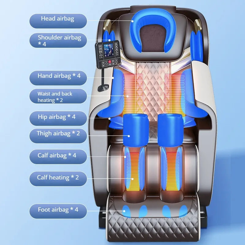 Smarter Massagesessel, Haushaltsklein, automatisch, multifunktional, Raumkapsel, Schwerelosigkeit, Sofa-Massagegerät