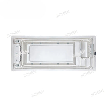 DepositLuxury Swimming Spa Jacuzzi Outdoor Spa Pool Endless Acrylic Pool