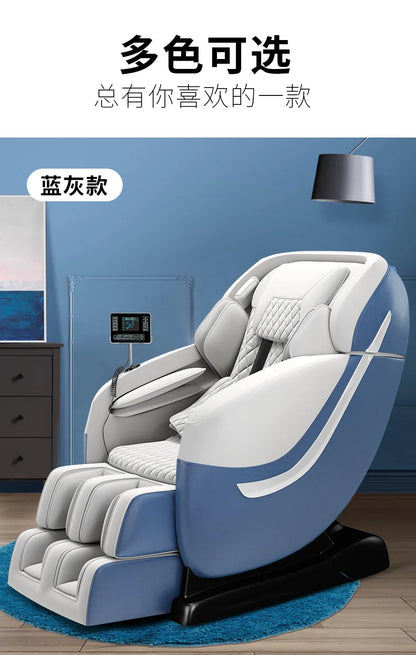 Massagesessel Haushalt Luxus Massagesofa 4D Bewegung SL Doppelschiene Intelligente Sprachsteuerung