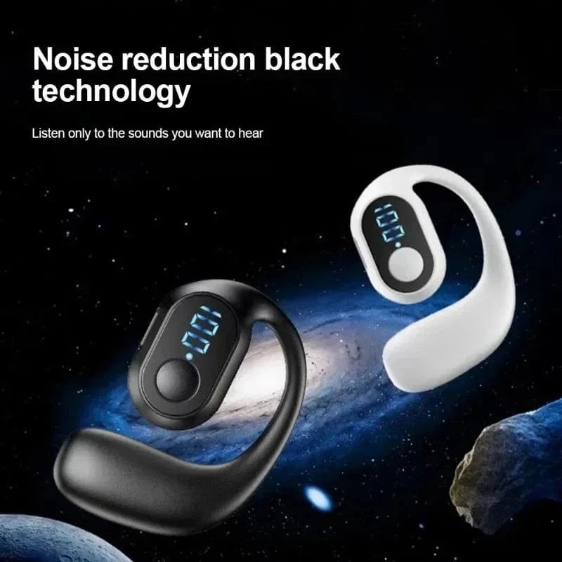 Bluetooth 5.3 Wireless TWS Ear Hook Earphones – HiFi Stereo, Noise Reduction