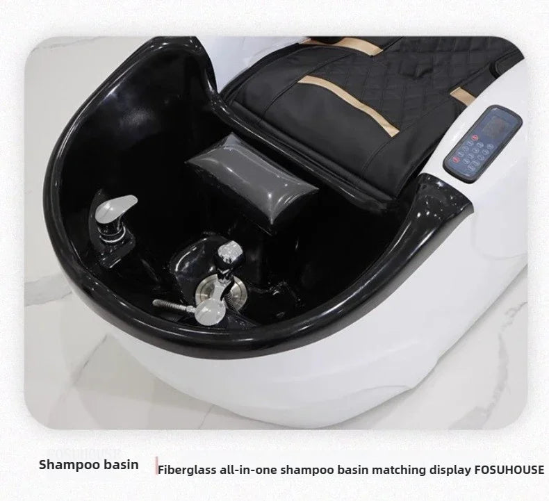 Multifunktionales Head Spa Vollautomatisches intelligentes Massagebett für Schönheitssalon für Gesundheitsclub Kommerzielle Salonmöbel