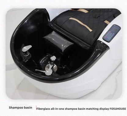 Multifunktionales Head Spa Vollautomatisches intelligentes Massagebett für Schönheitssalon für Gesundheitsclub Kommerzielle Salonmöbel