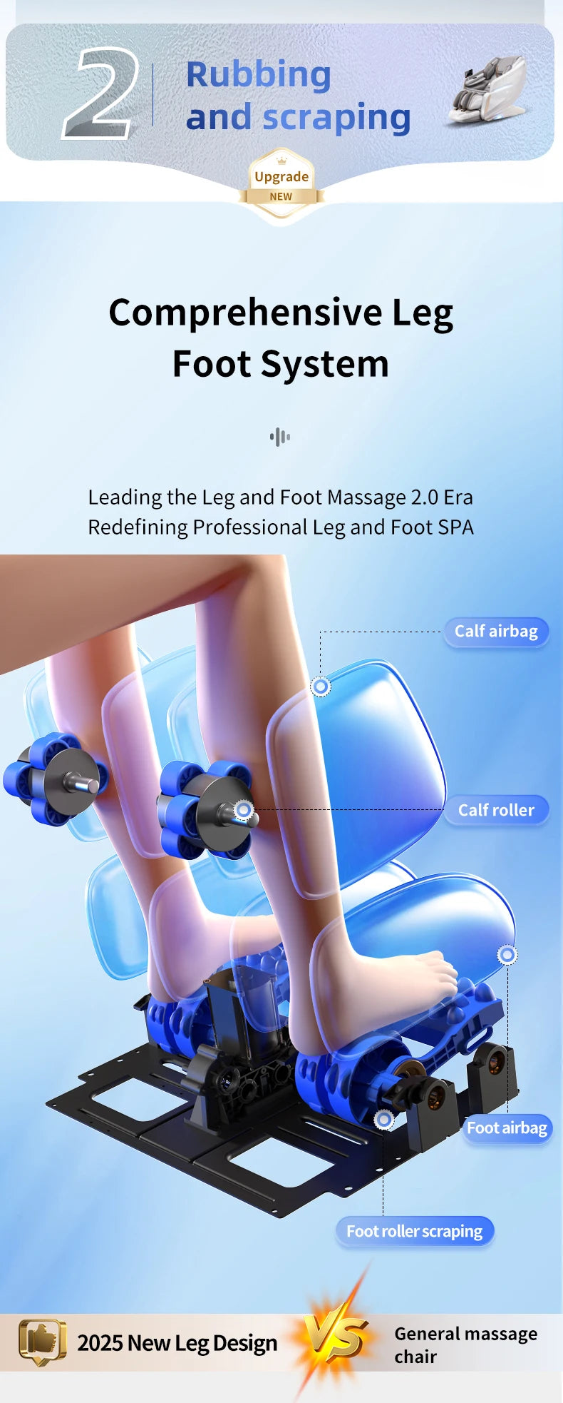 4D Zero Gravity Massage Chair SL-Track Full Body Airbags Heating Foot Rollers Shiatsu Thai Stretch  AI Voice 3-Year Warranty