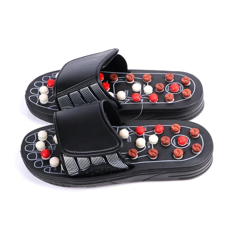 Acupuncture Therapy Foot Massage Slippers Acupoint Activating Reflexology Feet Care Massager Shoes Massageador Sandal