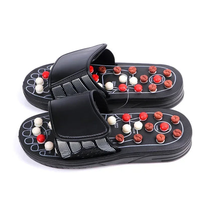 Acupuncture Therapy Foot Massage Slippers Acupoint Activating Reflexology Feet Care Massager Shoes Massageador Sandal