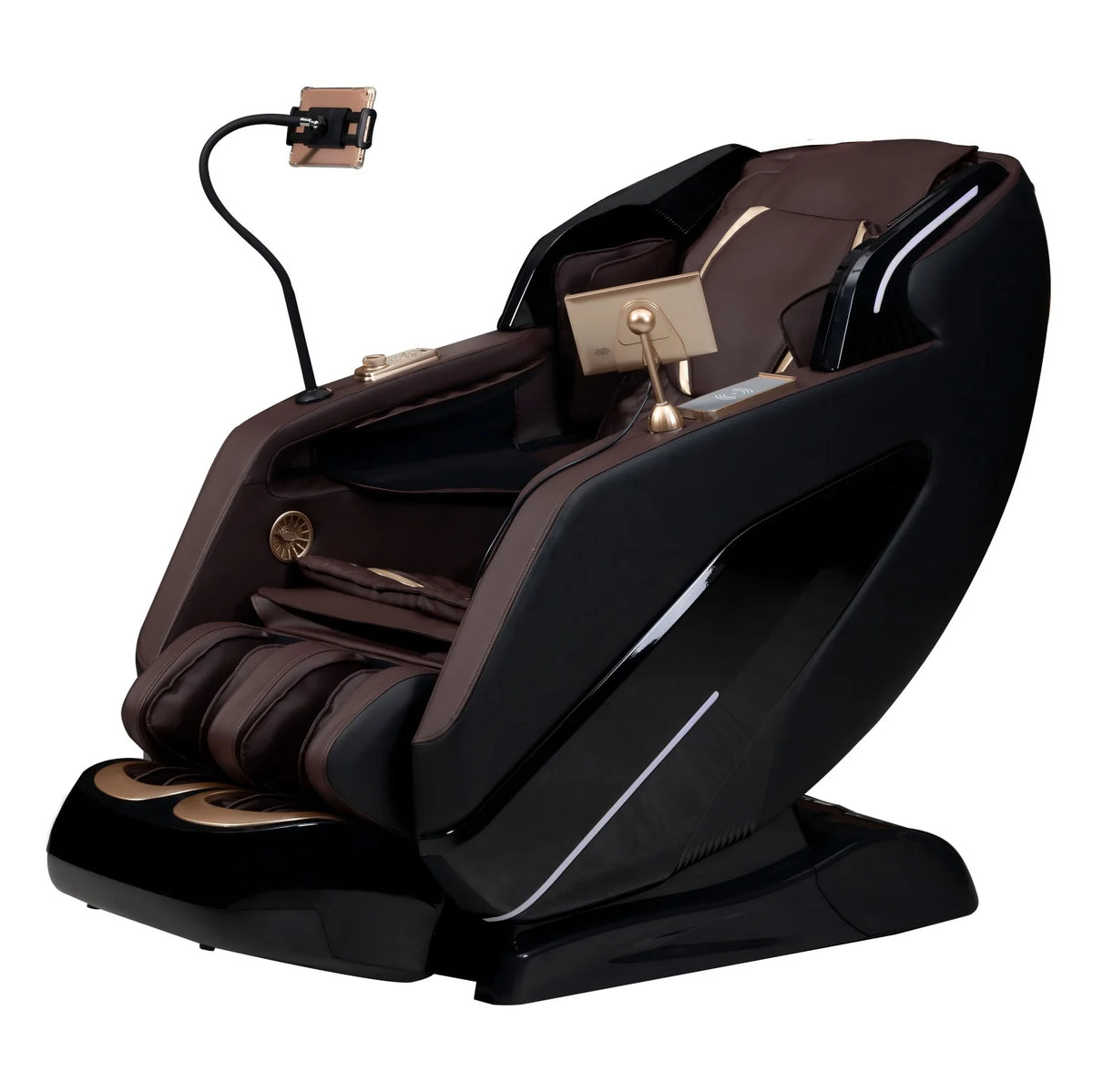 Luxus-Massagesessel Zero Gravity Ganzkörper-Airbag SL-Track Heizung Bluetooth-Musik AI-Sprache Bürostuhl 3 Jahre Garantie