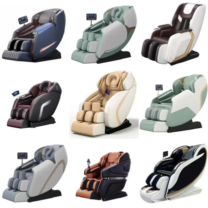 Guangdong Cheap Sl Track Full Body Shiatsu Massage Chair 8d zero Gravity Luxury Dropshipping Full Body Wholesale Ningde Mk