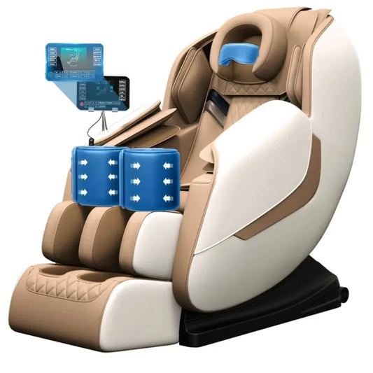 Luxus-Massagesessel Fußmassage Ganzkörper-Schwerelosigkeit Luftdruck Massagesessel bester Qualität