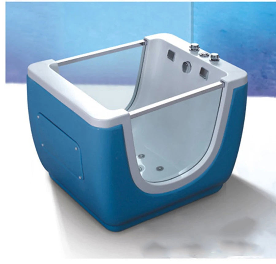 1100X850X800mm Infant Baby Portable Spa Acrylic Hydromassage Whirlpool Kids Children Bathtub NS806a