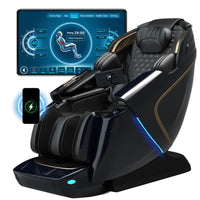 4D Massagesessel Yoga-Stretch Schwerelosigkeit Massagesessel Automatische Wadenverlängerung Wadenkneten Ganzkörperentspannung Geschenke