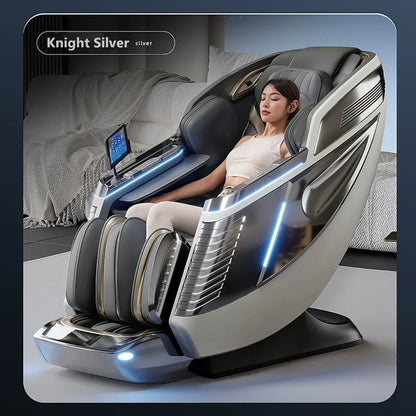 4D-Dual-Core-Massagesessel | Synchronisierte 4-Hand-Massage • Dual SL-Schiene • Ganzkörper-Airbags | Intelligenter Körperscan
