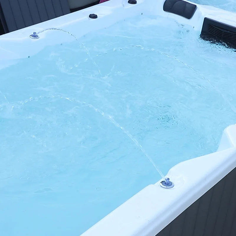 5850X2250X1500mm 8 Personen Schwimmbad Whirlpool Badewanne Acryl Hydromassage Surfmassage SPA H5850A