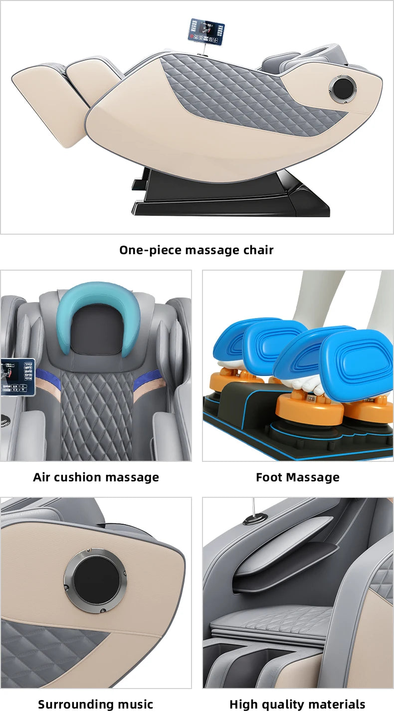 Electric Luxury Massage Chair Foot Spa Shiatsu Zero Gravity Massage Chair