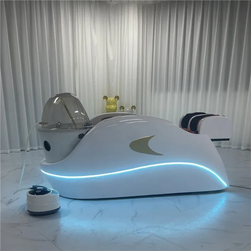 ss D Intelligentes automatisches Massage-Shampoo-Bett, Wasserzirkulation, Haarbehandlung, Schönheitssalon, Begasungs-Spülbett
